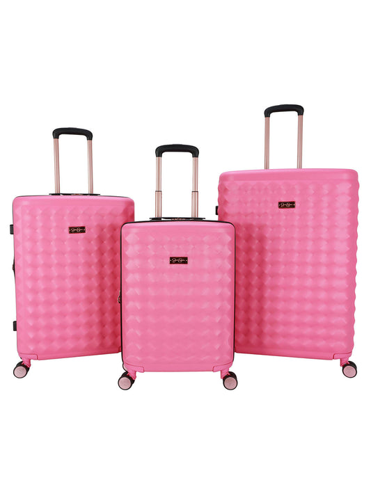 Vibrance Luggage Collection in Pink - Jessica Simpson Home