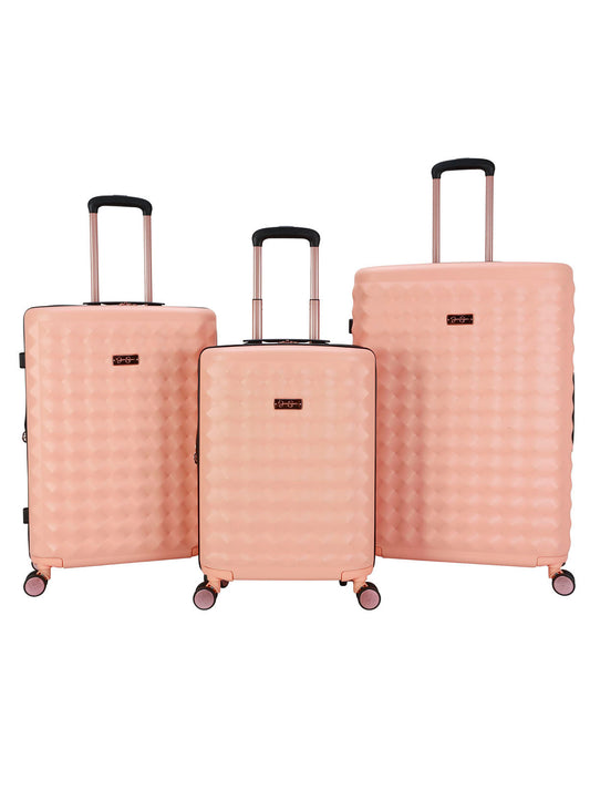 Vibrance Luggage Collection in Papaya Punch - Jessica Simpson Home