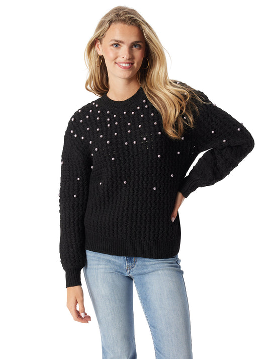 Kamari Sweater in Black - Jessica Simpson Women
