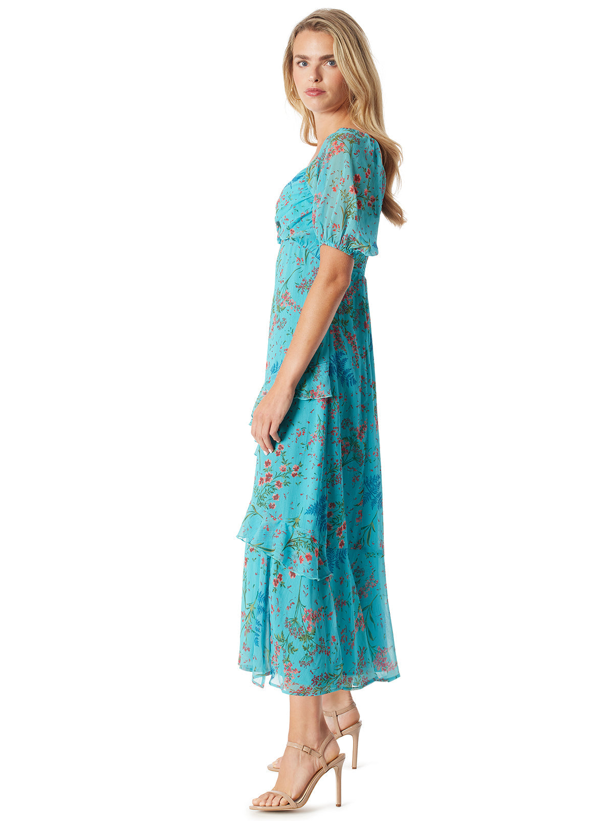 Aberash Dress in Baltic-Field Floral - Jessica Simpson Women