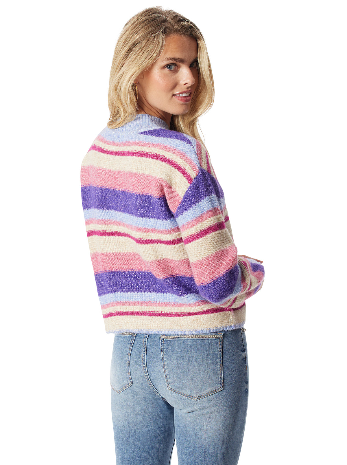 Portia Sweater in Baby Lavender - Jessica Simpson Women