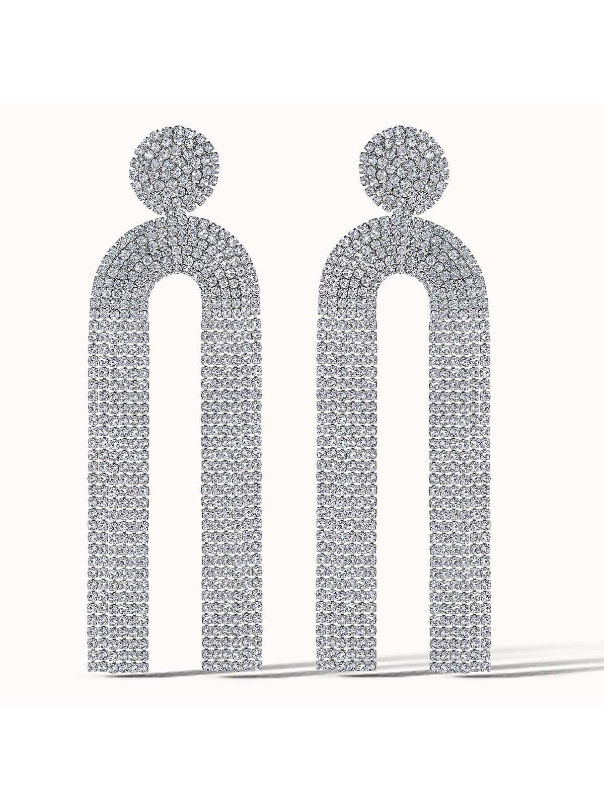 Pave Tassel Earring - Jessica Simpson Accessories