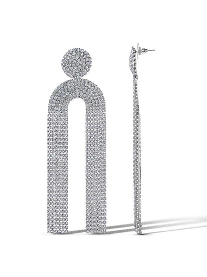 Pave Tassel Earring - Jessica Simpson Accessories