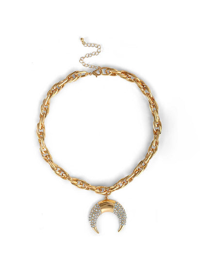 Pave Horn Necklace - Jessica Simpson Accessories