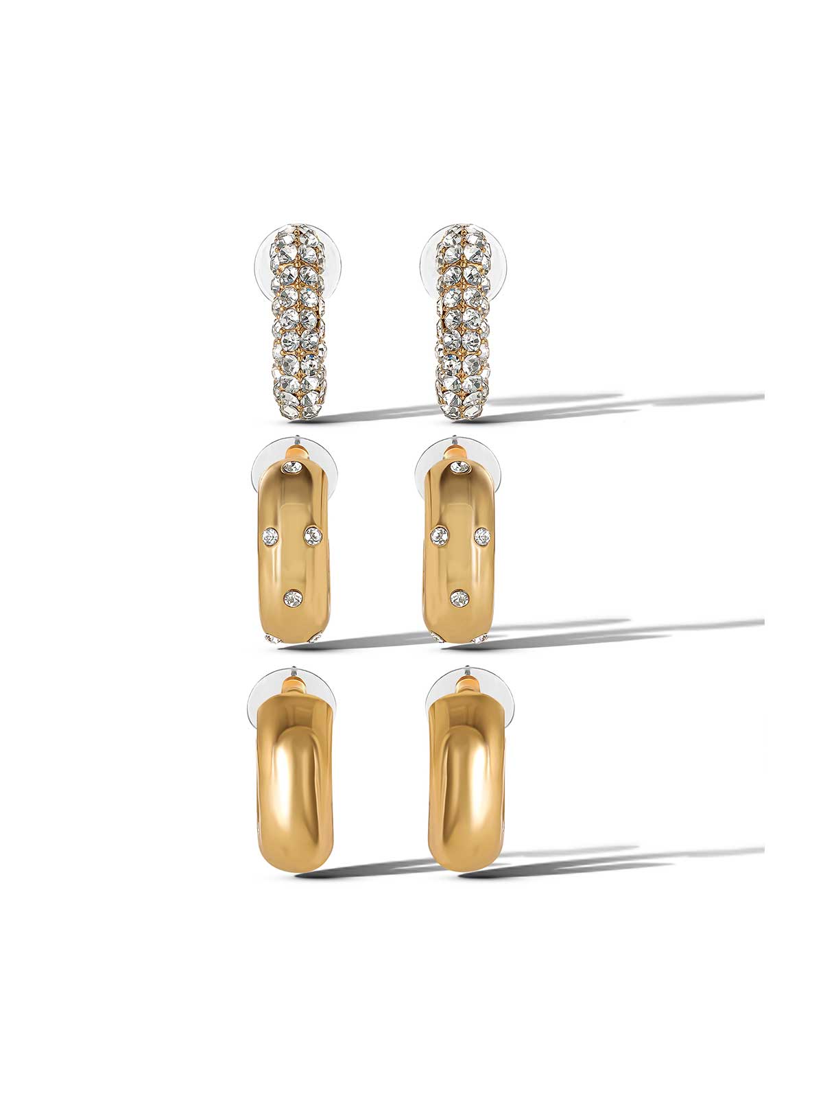 3 Hoop Earring Set - Jessica Simpson Accessories