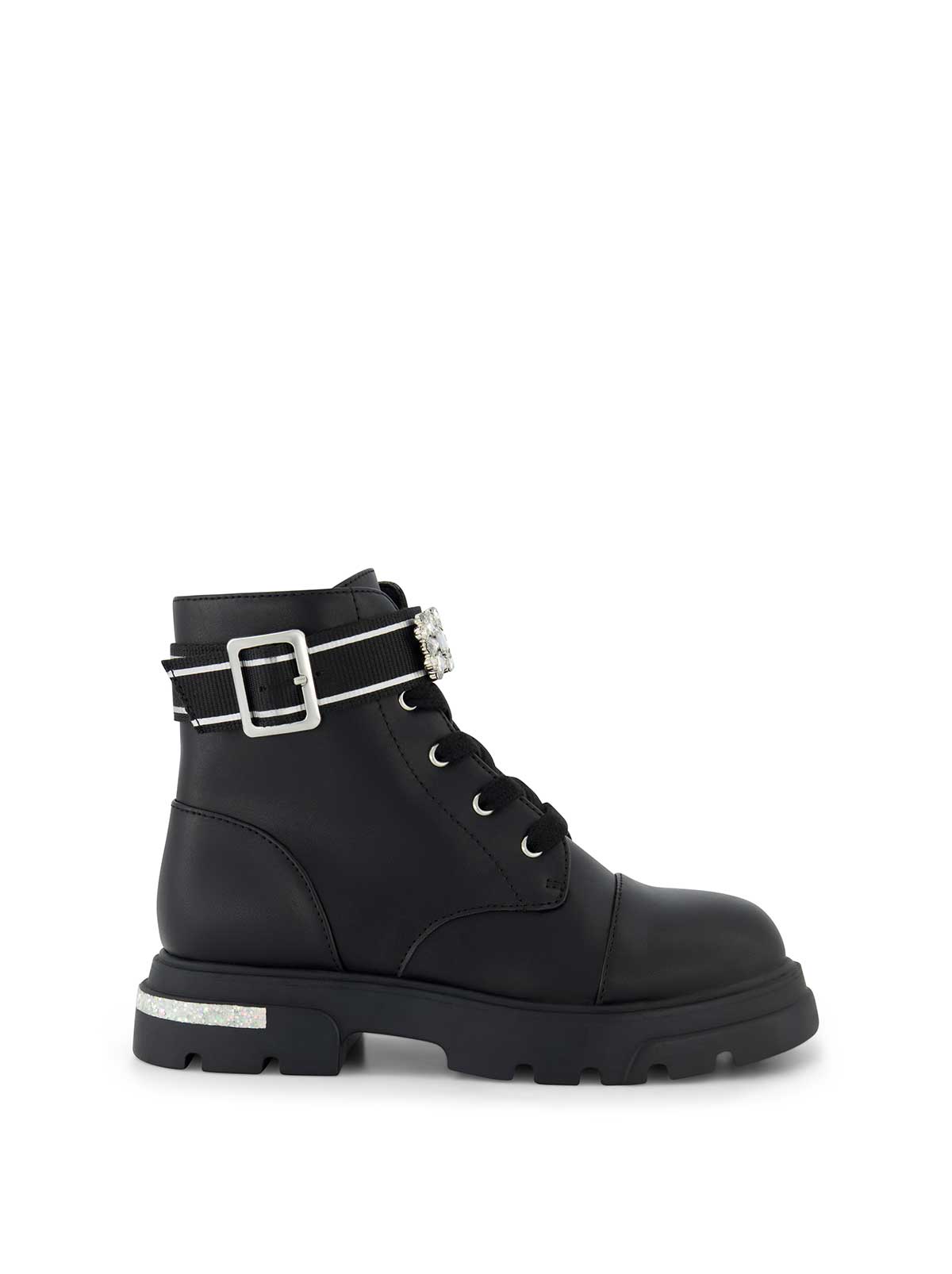 Little Girls' Rosa Brooch Boot in Black - Jessica Simpson Women