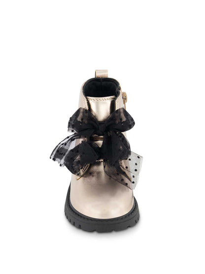 Toddler Daria Double Bow Boot in Champagne - Jessica Simpson Women