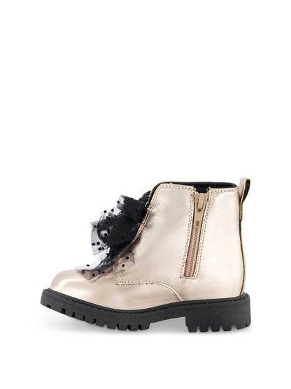 Toddler Daria Double Bow Boot in Champagne - Jessica Simpson Women
