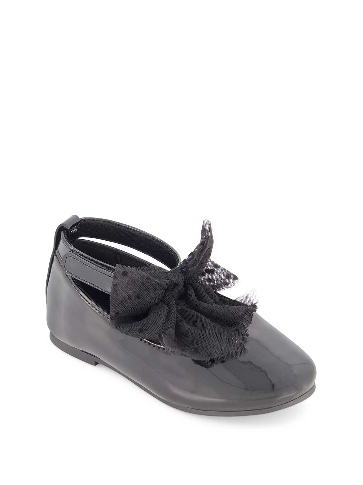 Toddler Amy Tulle Ballet Flat in Black - Jessica Simpson Women