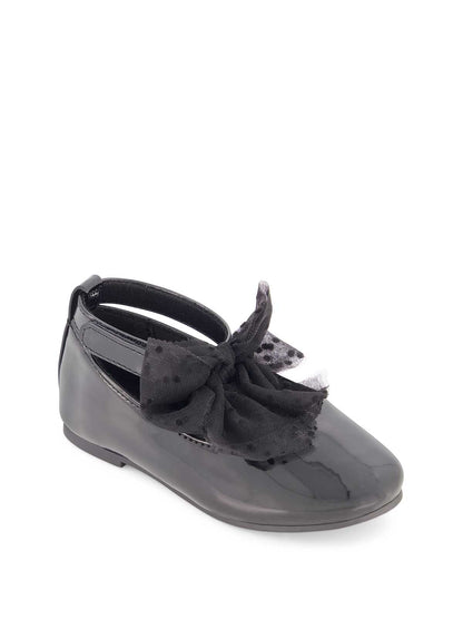 Toddler Amy Tulle Ballet Flat in Black - Jessica Simpson Women