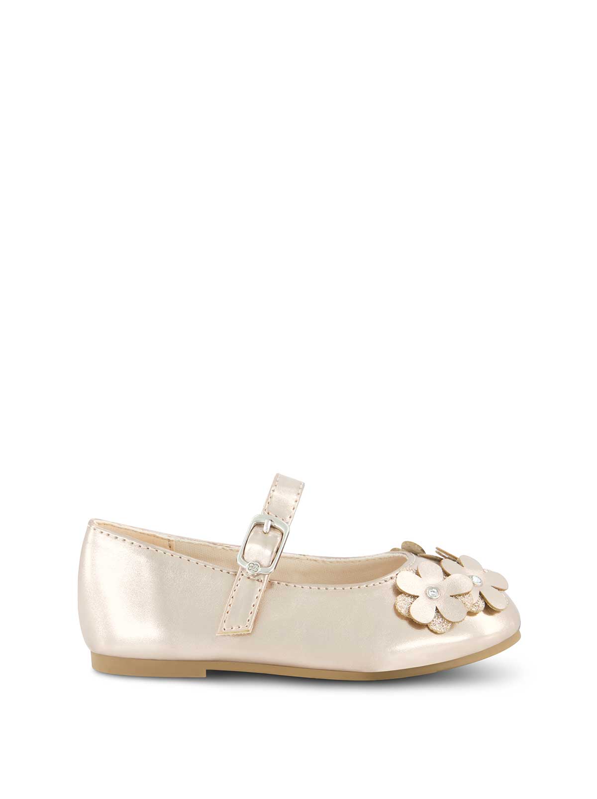 Toddler Amy Petal Ballet Flat in Champagne - Jessica Simpson Women