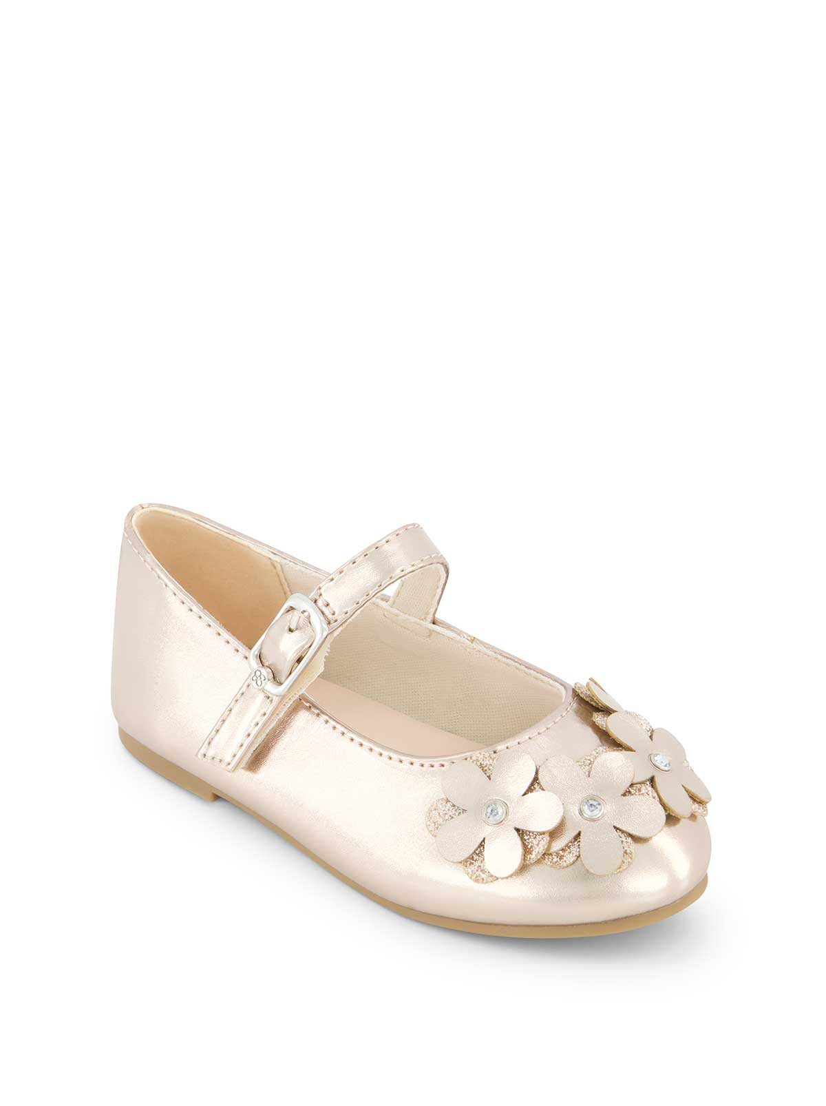 Toddler Amy Petal Ballet Flat in Champagne - Jessica Simpson Women