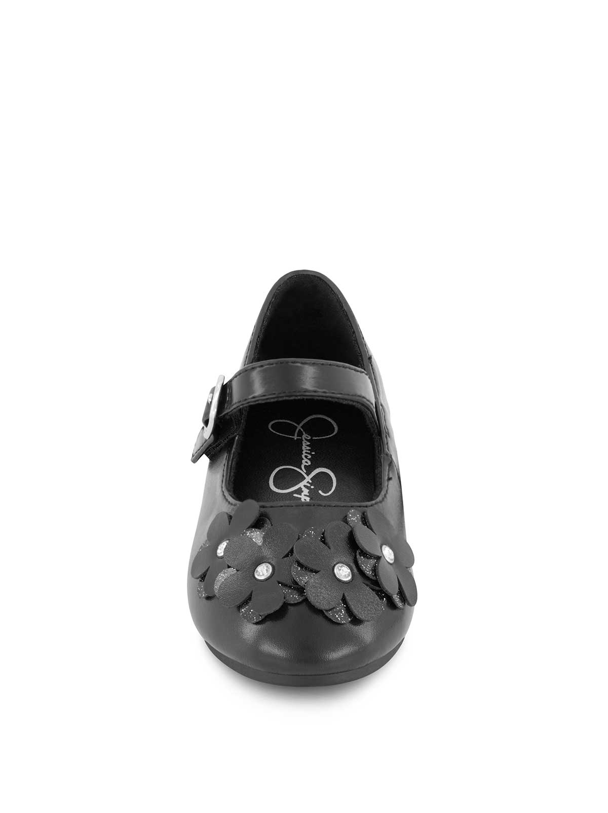 Toddler Amy Petal Ballet Flat in Black - Jessica Simpson Women