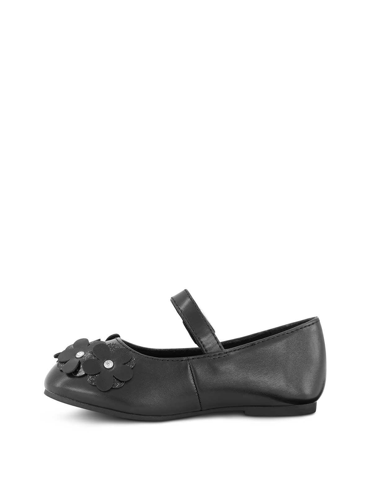 Toddler Amy Petal Ballet Flat in Black - Jessica Simpson Women