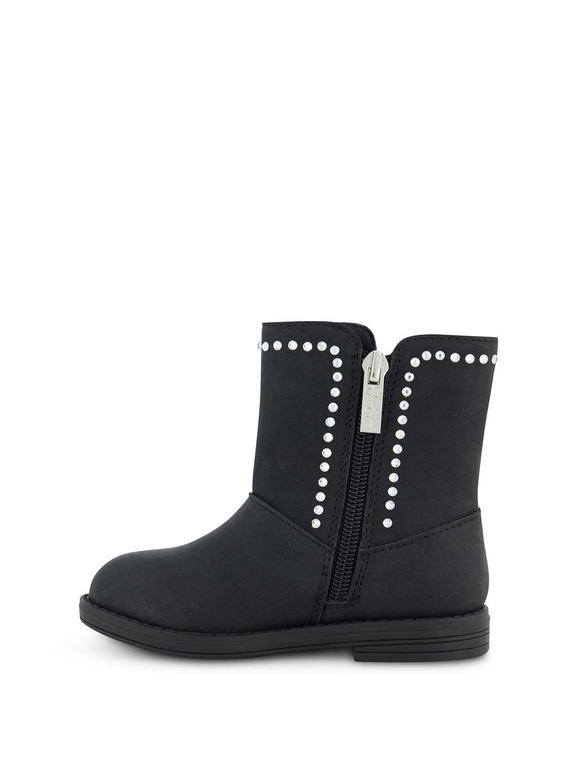 Toddler Evie Flower Boot in Black - Jessica Simpson Women