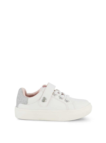 Toddler Gina Bijou Low Sneaker in White - Jessica Simpson Women