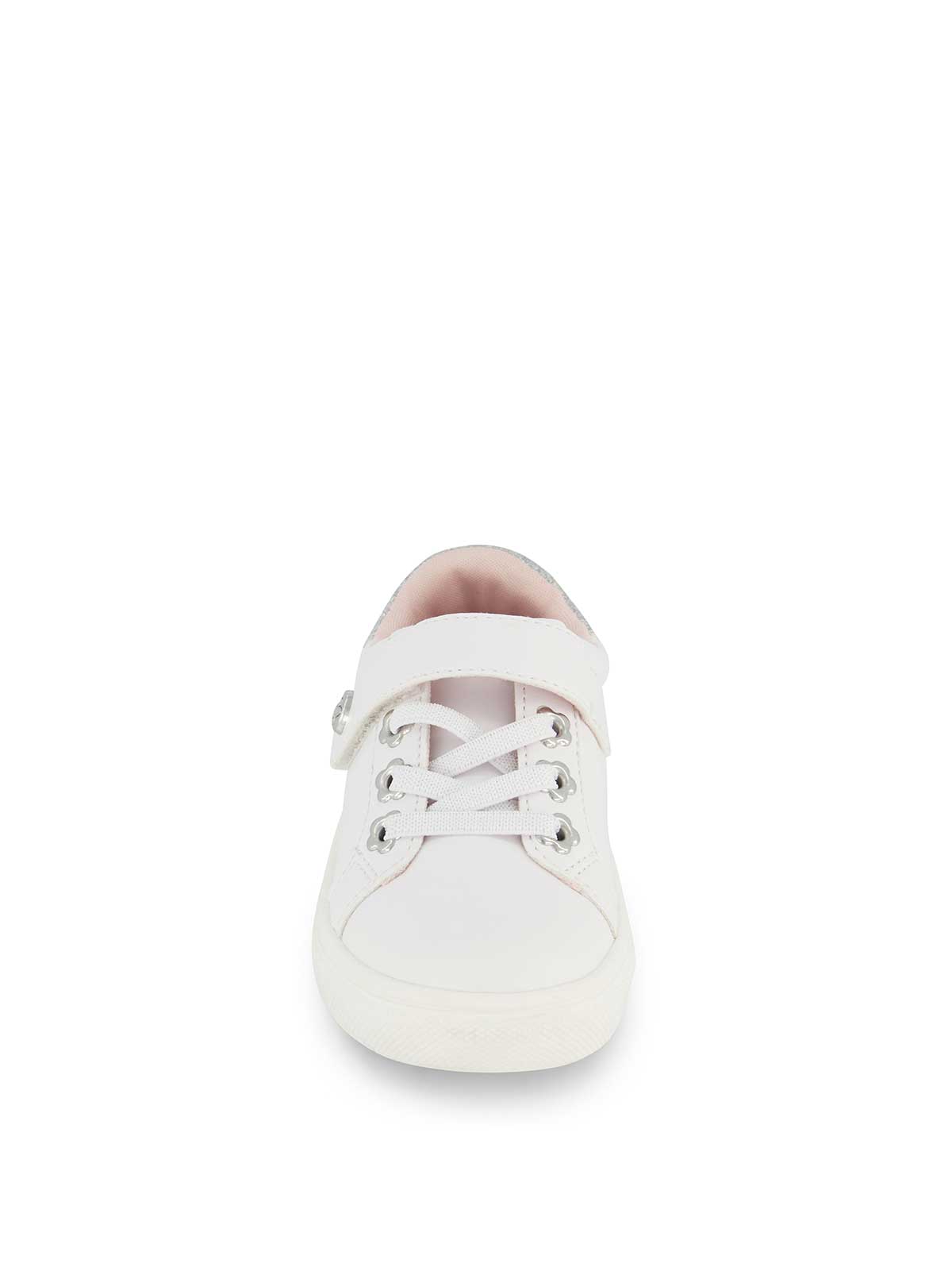 Toddler Gina Bijou Low Sneaker in White - Jessica Simpson Women