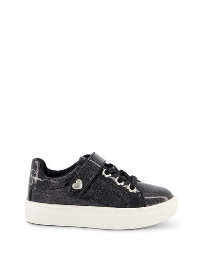 Toddler Gina Bijou Low Sneaker in Black - Jessica Simpson Women