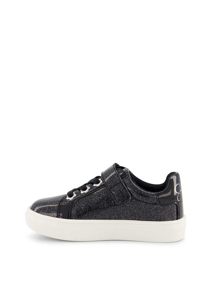 Toddler Gina Bijou Low Sneaker in Black - Jessica Simpson Women