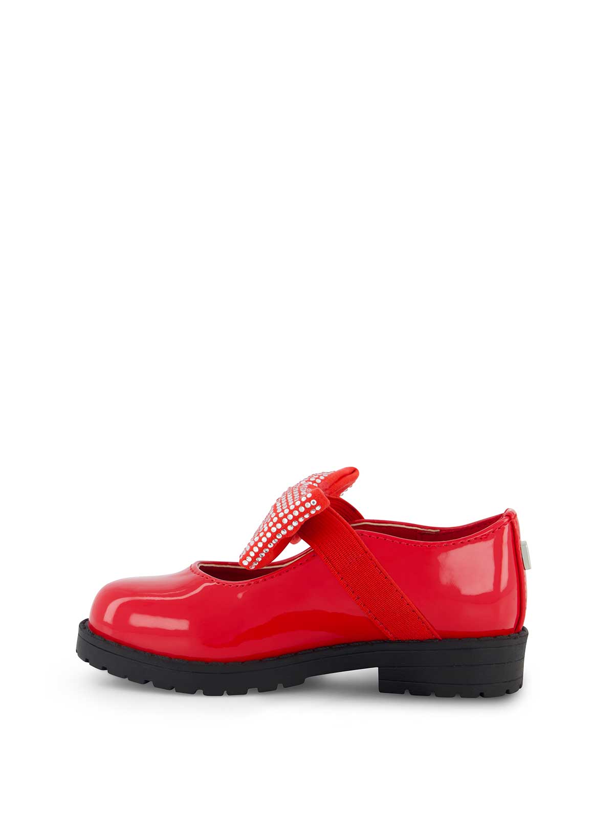 Toddler Aubrey Bow Flat in Red - Jessica Simpson Women
