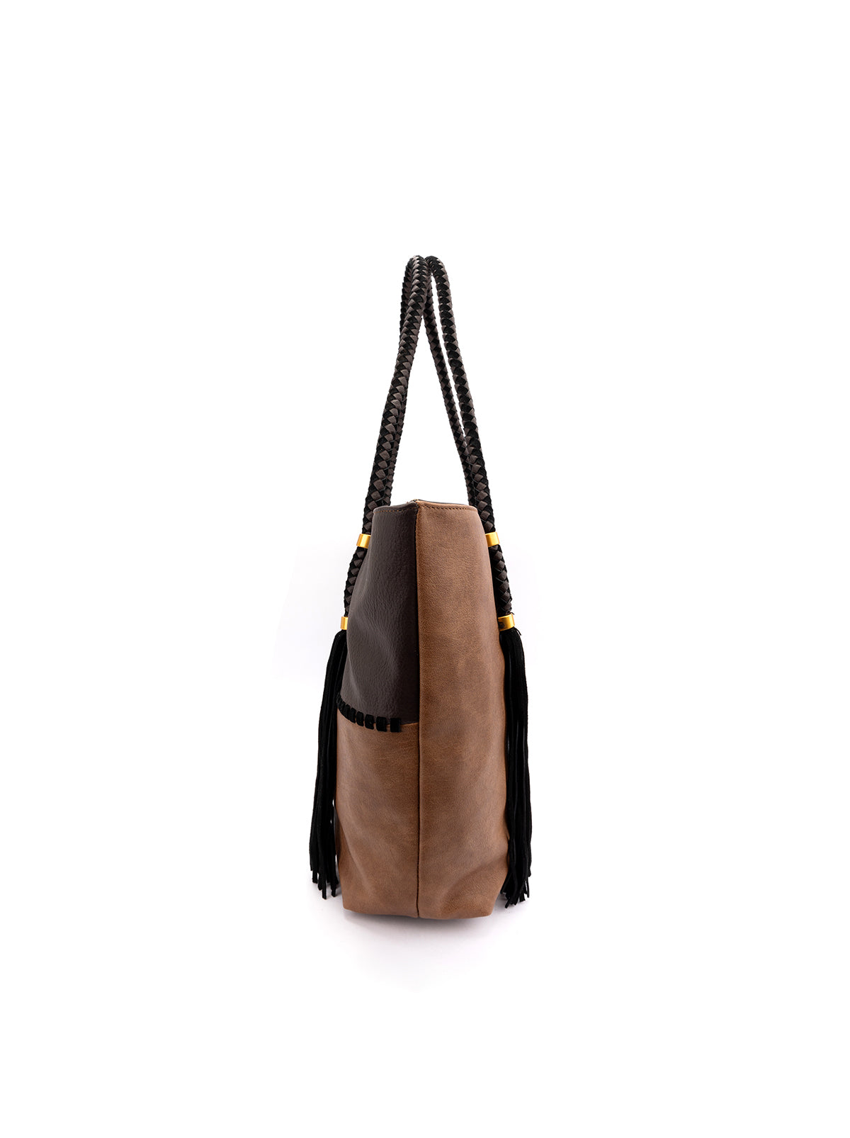 Darlene Tote in Almond Brown Multi - Jessica Simpson Accessories