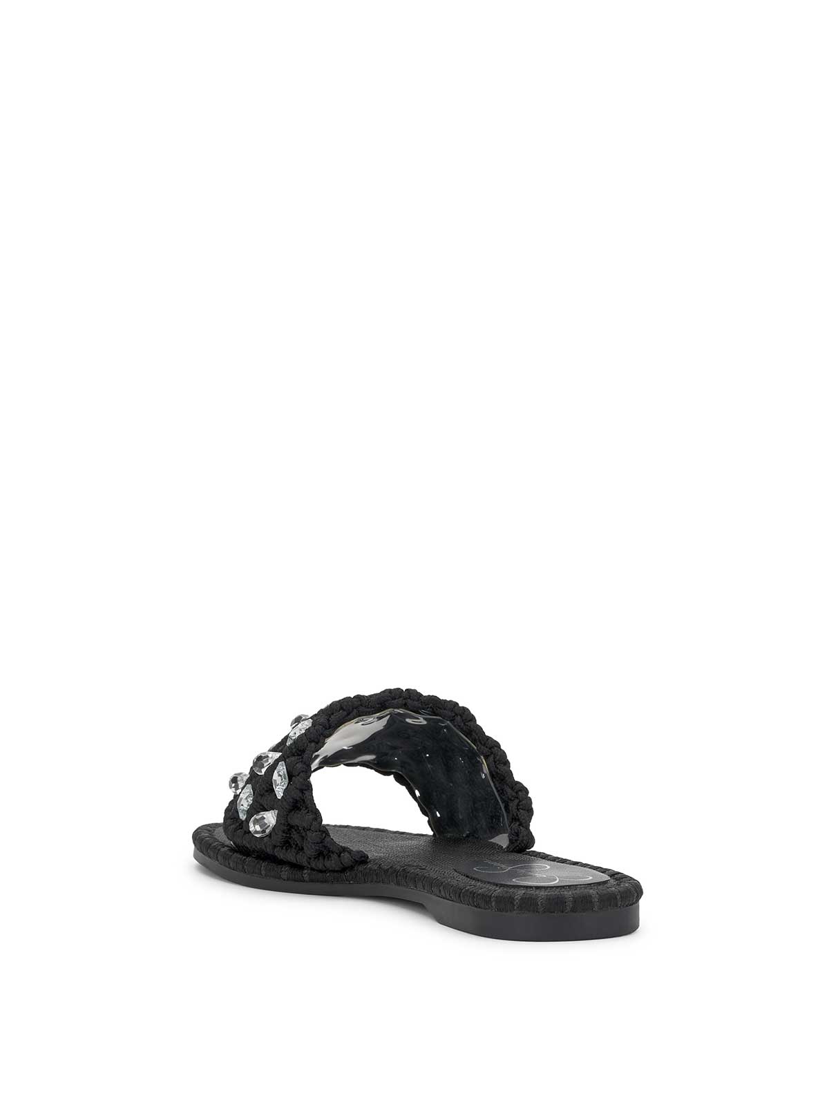 Brennara Flat Sandal in Black - Jessica Simpson Women