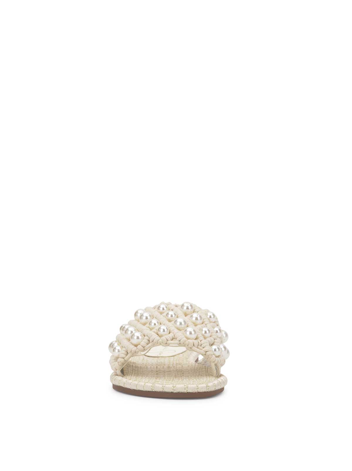 Brennara Flat Sandal in Cream - Jessica Simpson Women