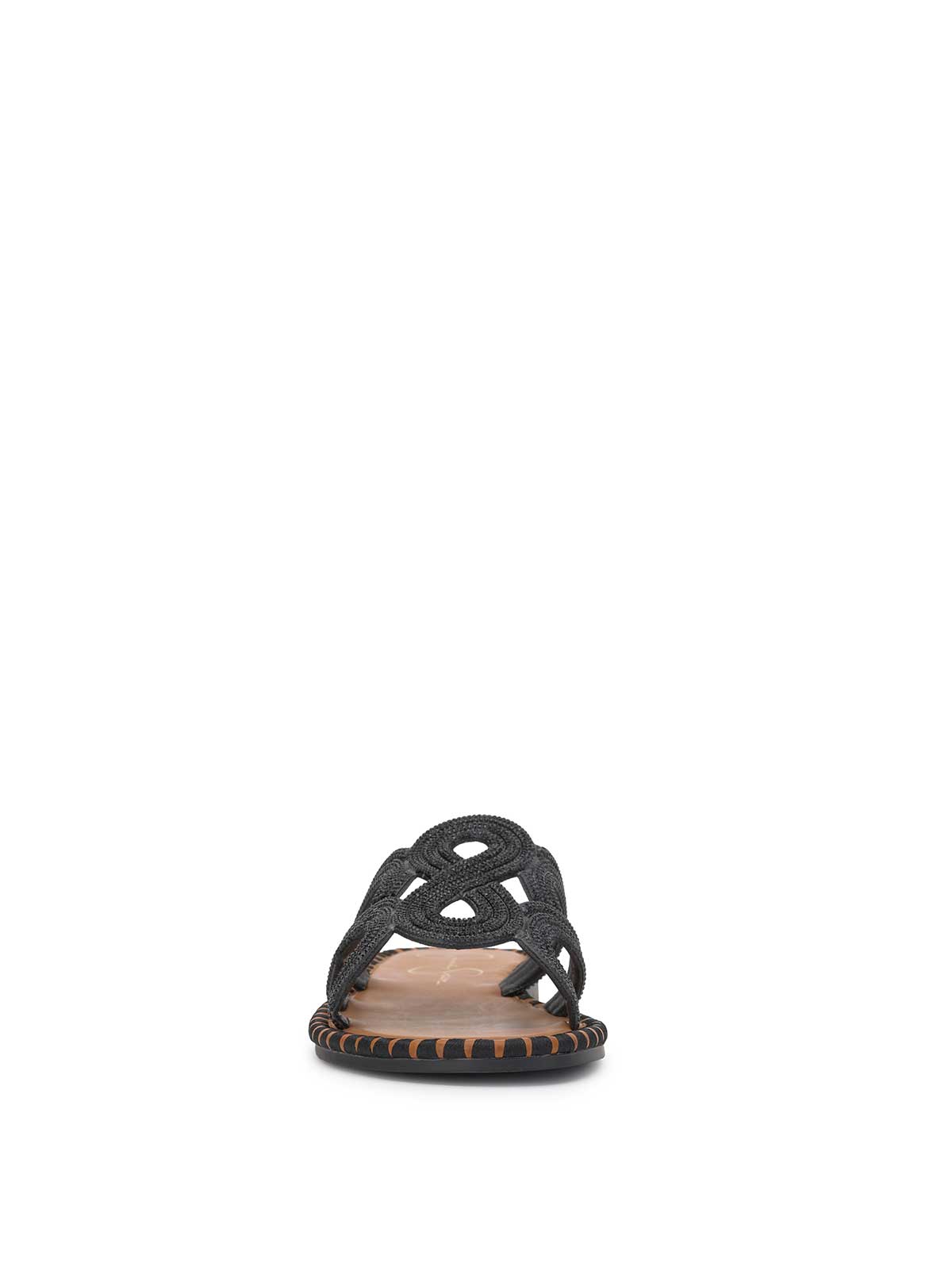 Bria Flat Sandal in Black - Jessica Simpson Women