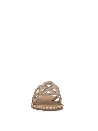 Bria Flat Sandal in Champagne - Jessica Simpson Women