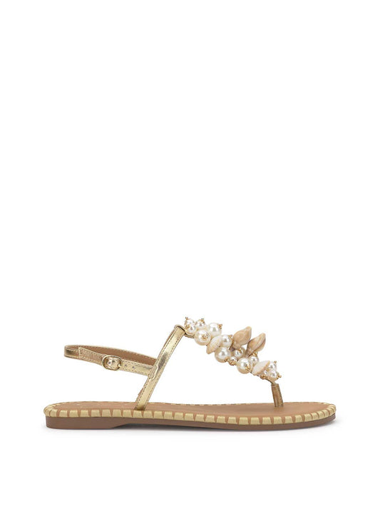 Bryelea Sandal in Gold - Jessica Simpson Women