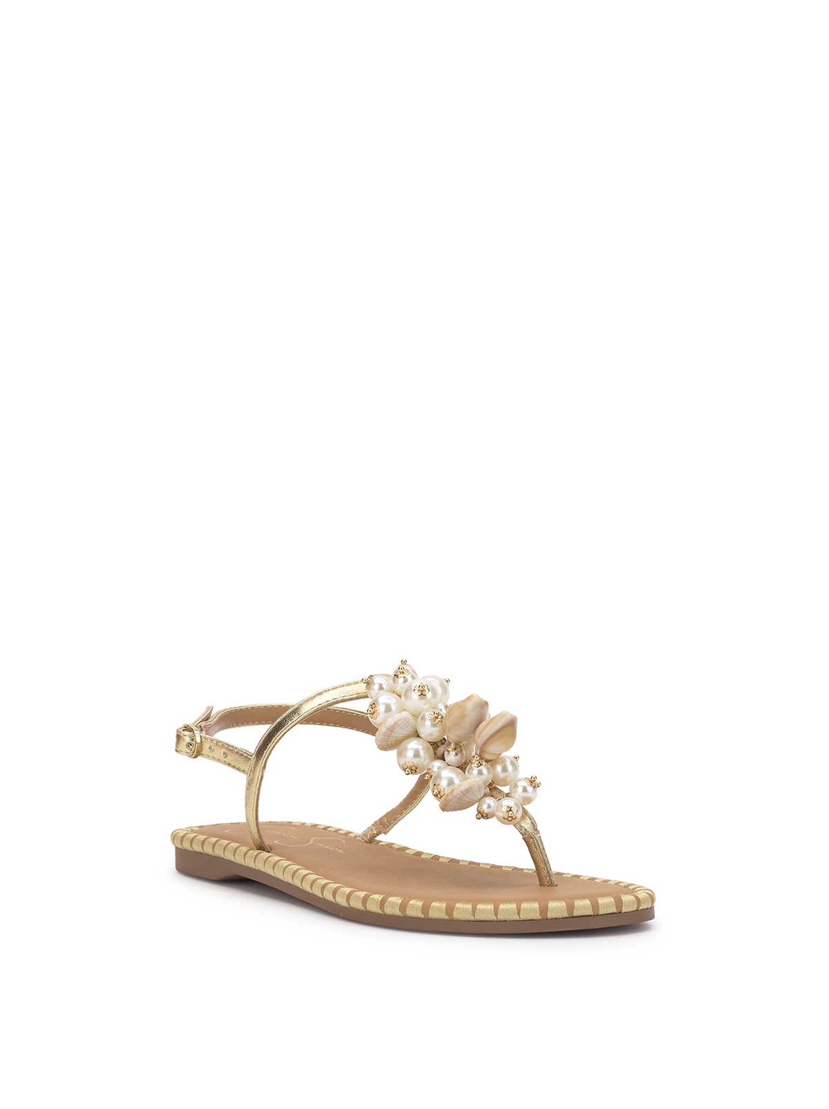 Bryelea Sandal in Gold - Jessica Simpson Women