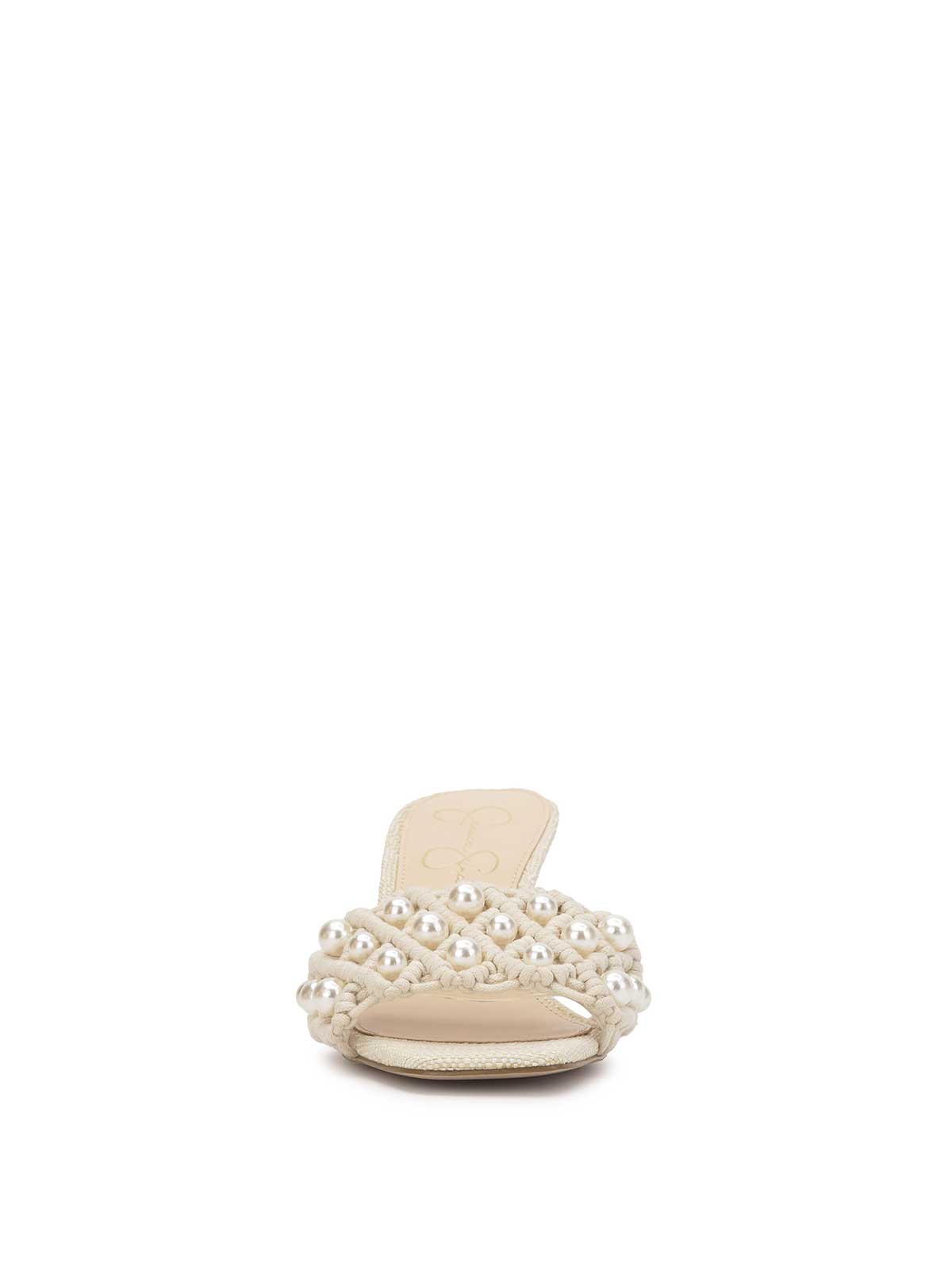 Cameleah Heeled Sandal in Cream - Jessica Simpson Women