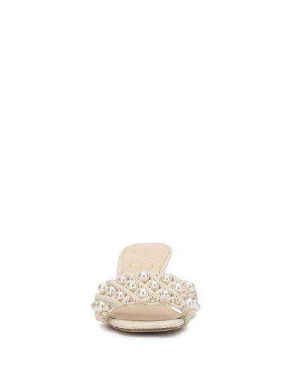 Cameleah Heeled Sandal in Cream - Jessica Simpson Women