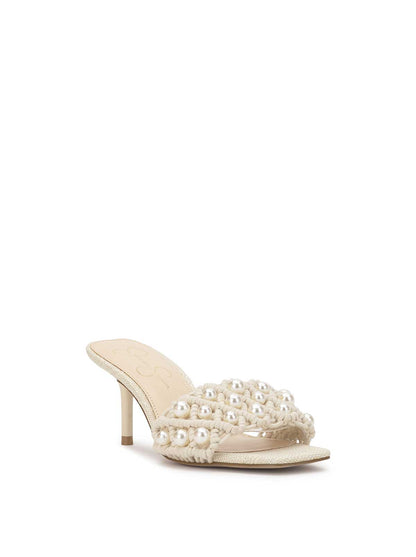 Cameleah Heeled Sandal in Cream - Jessica Simpson Women