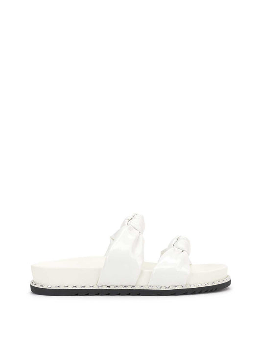 Caralyna Flat Sandal in White - Jessica Simpson Women
