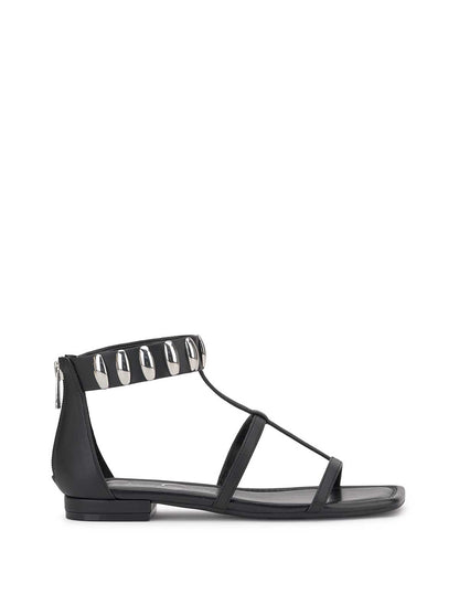 Elusta Flat Sandal in Black - Jessica Simpson Women