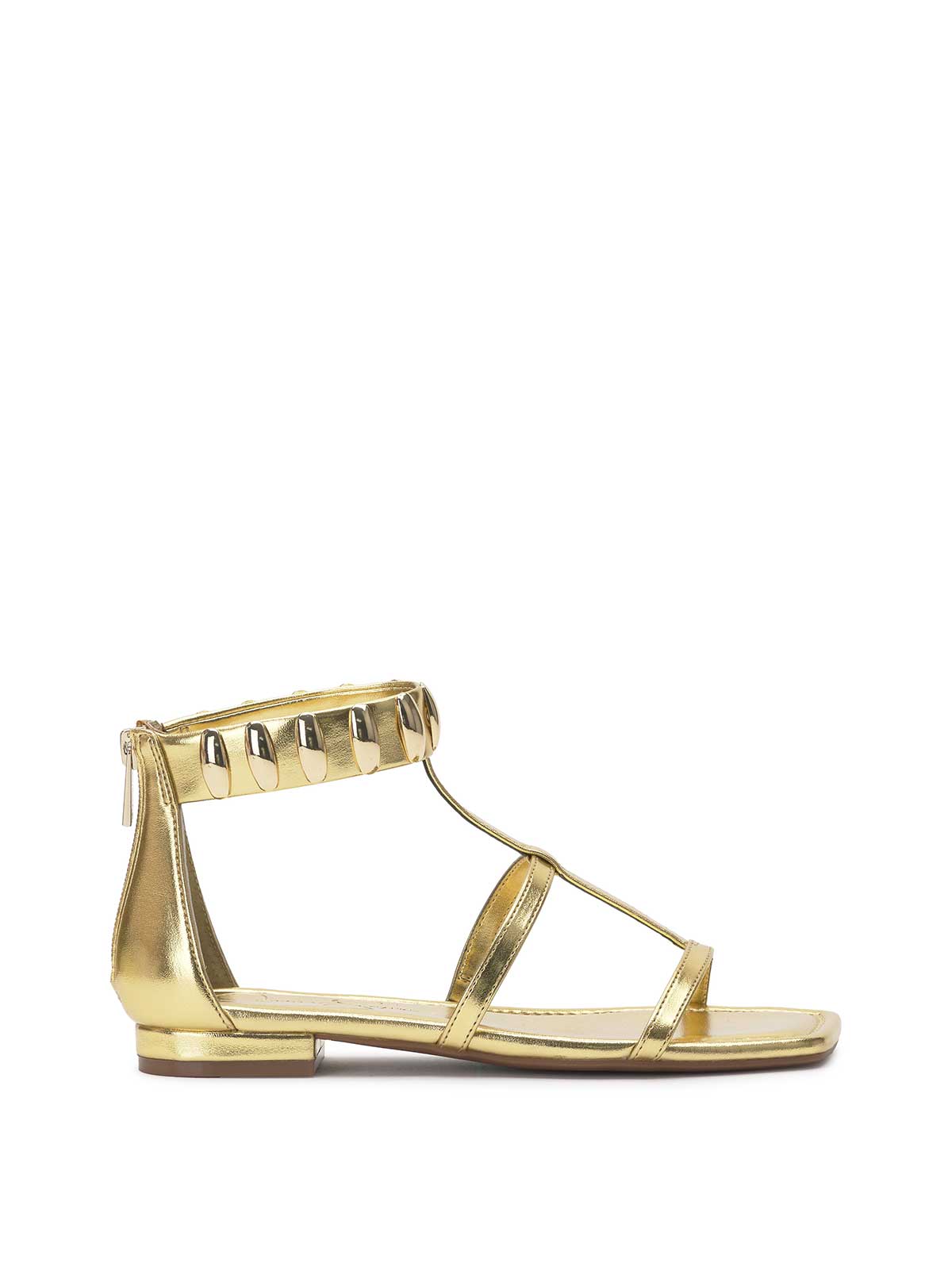Elusta Flat Sandal in Gold - Jessica Simpson Women