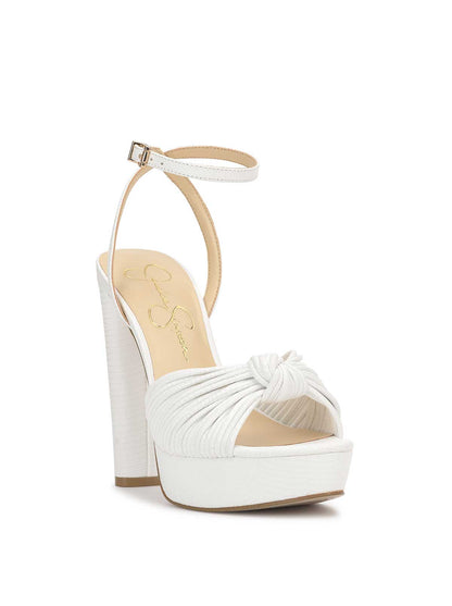 Immie Platform Sandal in White - Jessica Simpson Women