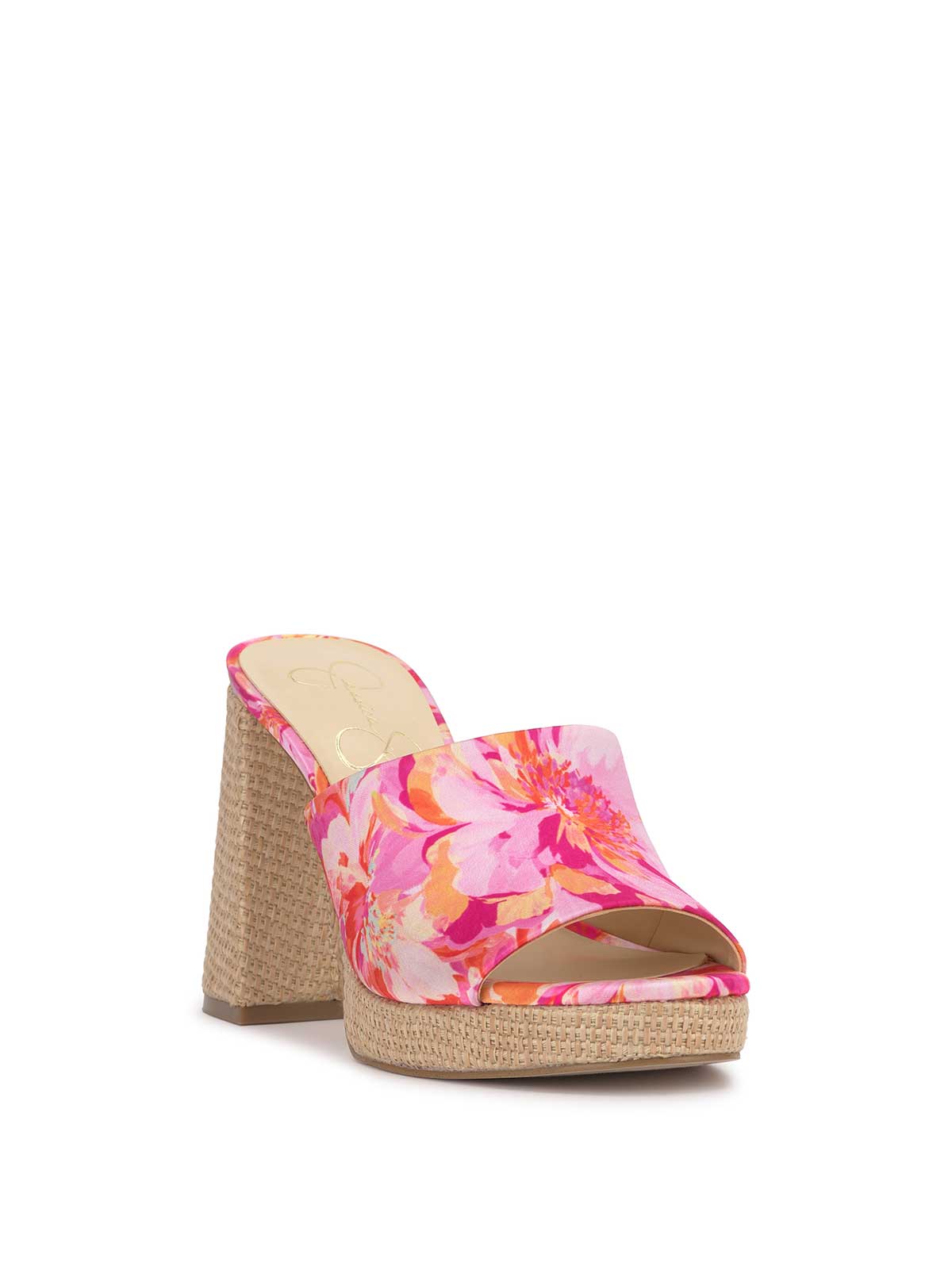 Kameena Mule Platform in Pink Floral - Jessica Simpson Women