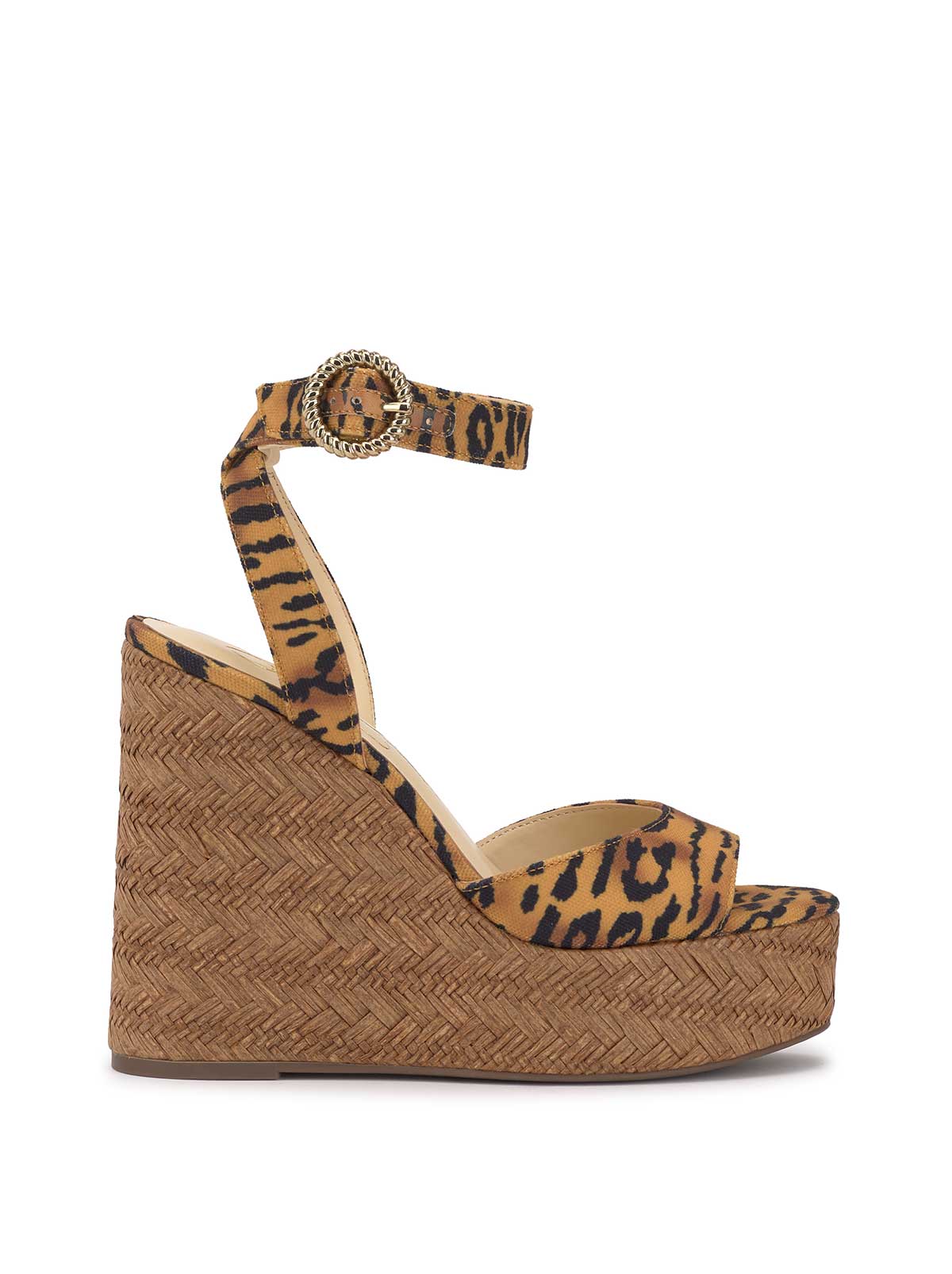 Kamindi Espadrille Wedge in Tiger Print - Jessica Simpson Women