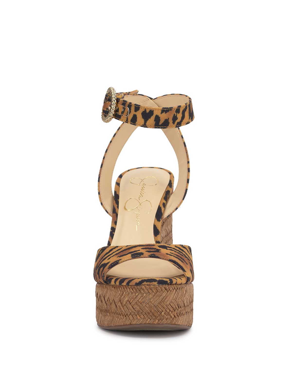 Kamindi Espadrille Wedge in Tiger Print - Jessica Simpson Women