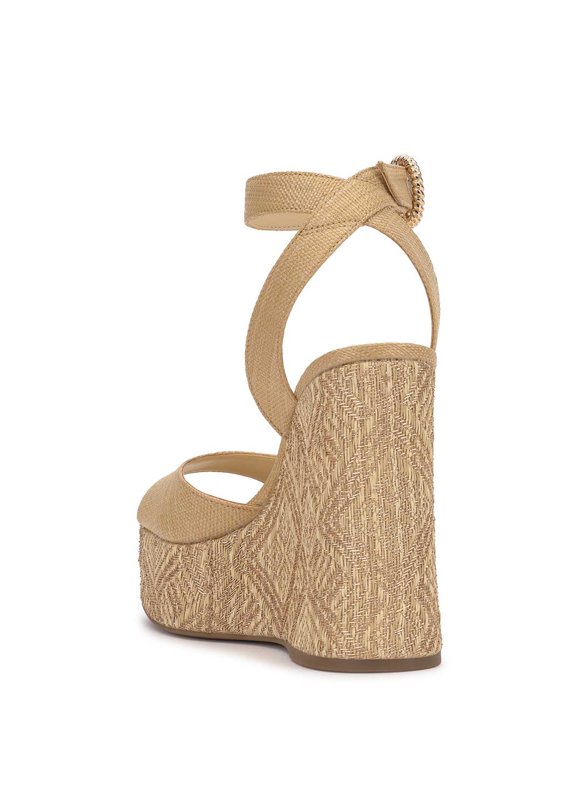 Kamindi Espadrille Wedge in Natural Raffia - Jessica Simpson Women