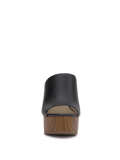Shelbie Platform Slide in Black - Jessica Simpson Women