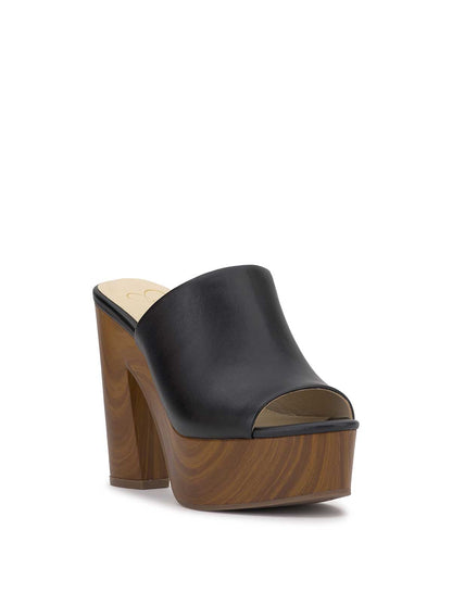 Shelbie Platform Slide in Black - Jessica Simpson Women