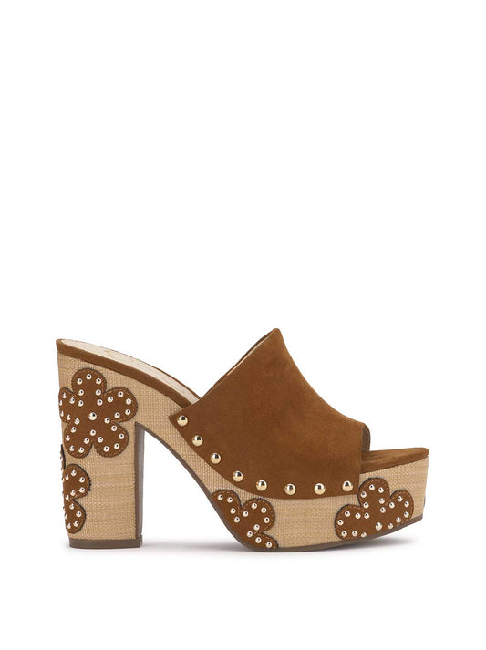 Shelbie Platform Slide in Tuscan Tan - Jessica Simpson Women