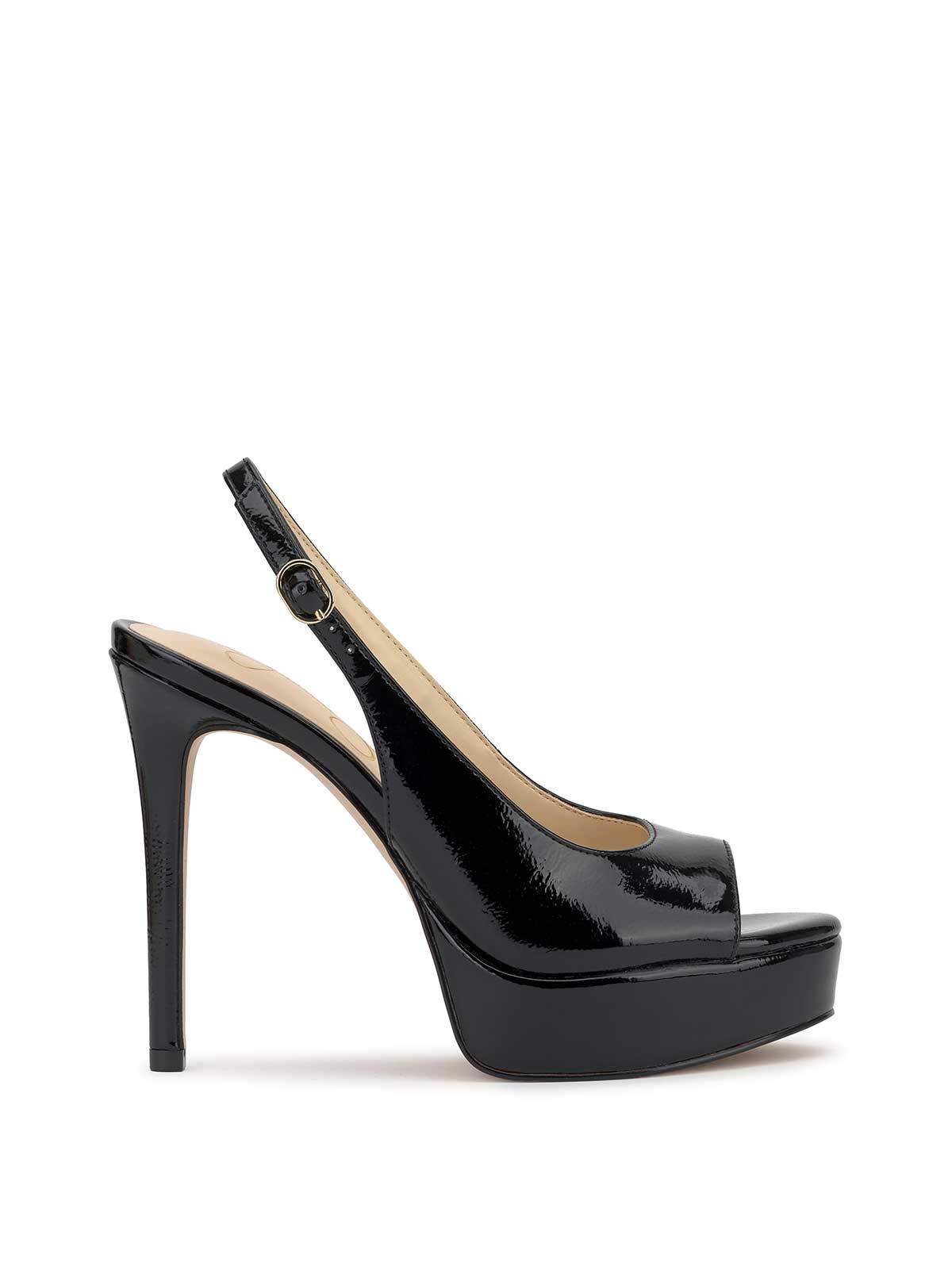Sibilla High Heel in Black Patent - Jessica Simpson Women