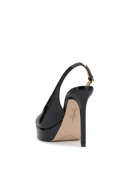 Sibilla High Heel in Black Patent - Jessica Simpson Women