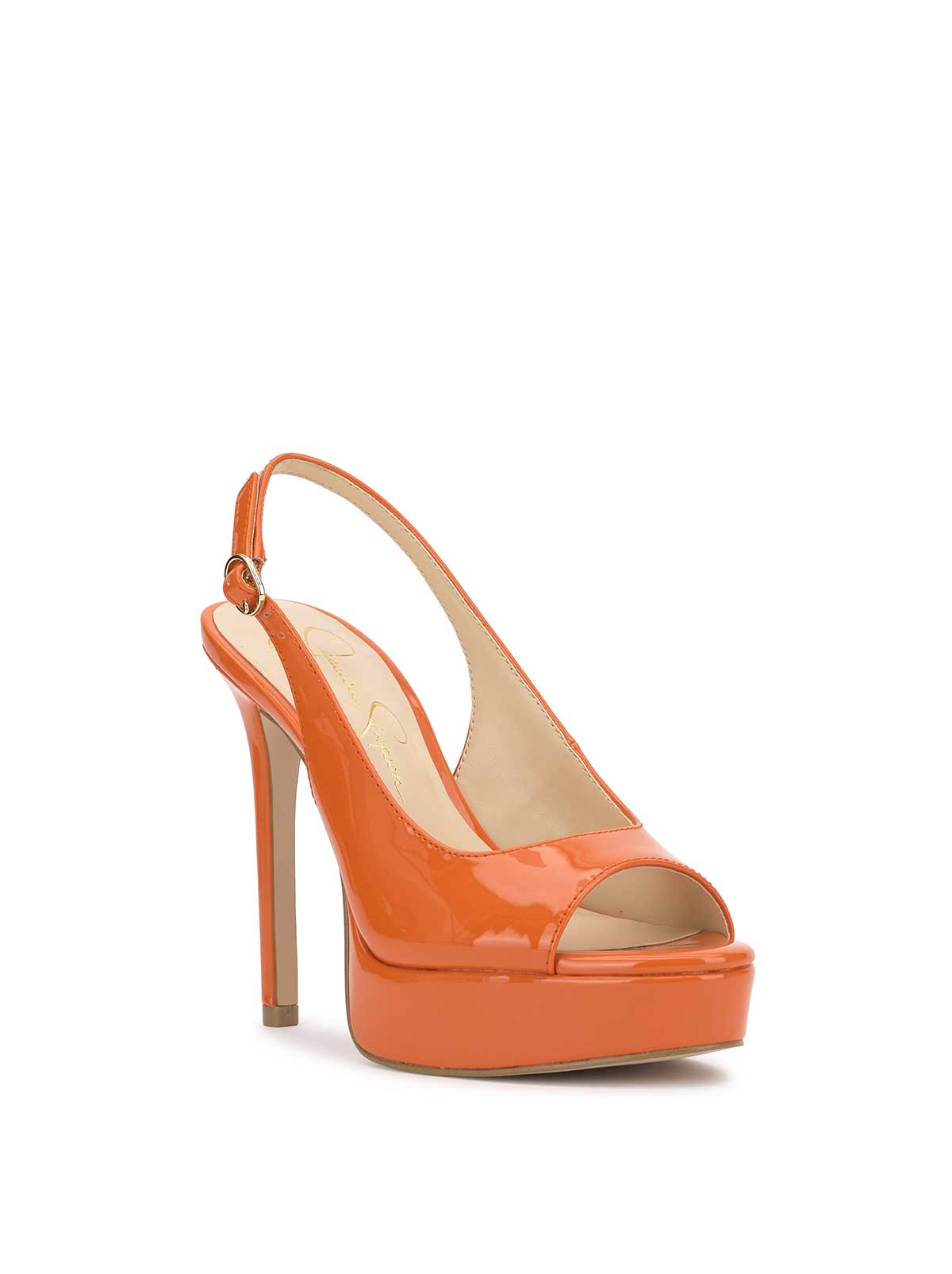 Sibilla High Heel in Tangerine - Jessica Simpson Women