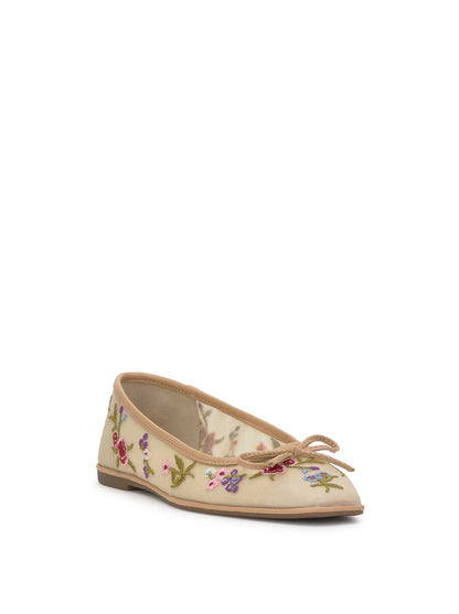 Vayrina Ballet Flat in Floral Mesh - Jessica Simpson Women