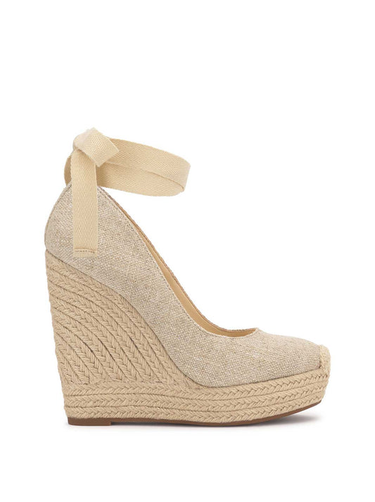 Zexie Platform Wedge in Natural - Jessica Simpson Women
